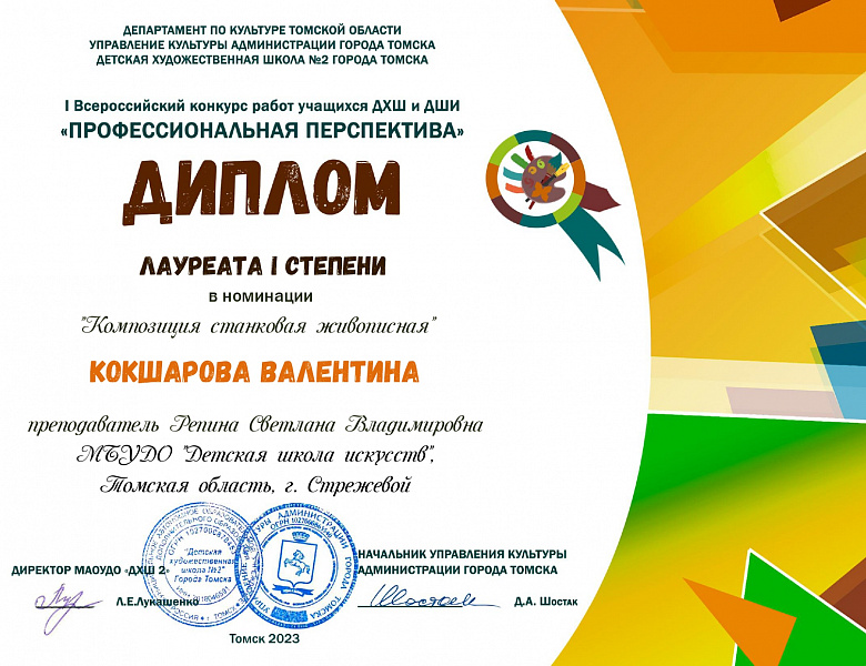 Профессиональная перспектива 2023